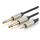 Kabel i złączka UGREEN AV126 Kabel TRS 3.5 mm do 2x TS 6.35 mm - 2m szary